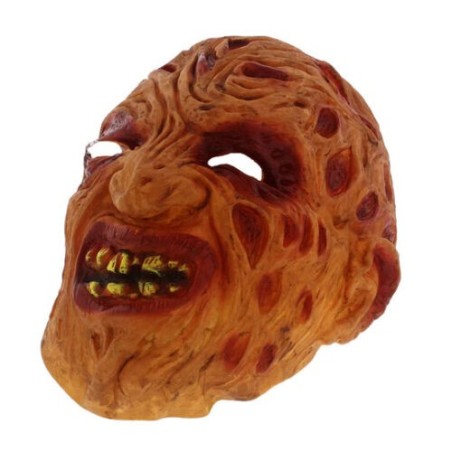 Halloween Scary Zombie Ghoul Head Bloody Scabs Fancy Dress 3D Costume Face Mask