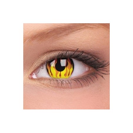 Flame Hot Crazy Colour Contact Lenses (1 Year Wear)