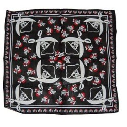  Halloween Gothic Skull Roses Biker Flame Unisex Pirate Bandana Head Neck Scarf