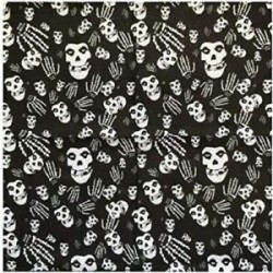  Halloween Gothic Skull Roses Biker Flame Unisex Pirate Bandana Head Neck Scarf