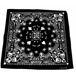  Halloween Gothic Skull Roses Biker Flame Unisex Pirate Bandana Head Neck Scarf