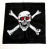  Halloween Gothic Skull Roses Biker Flame Unisex Pirate Bandana Head Neck Scarf