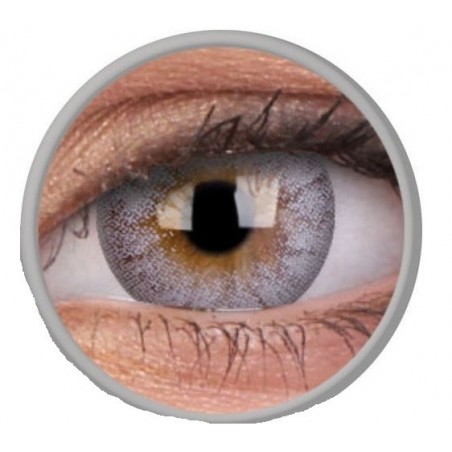 ColourVUE Cheerful Carbon Grey Natural 2 Tone Coloured Contact Lenses