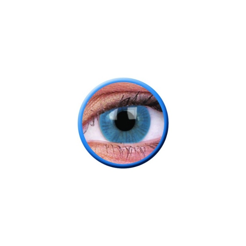 ColourVUE Blue Basic Coloured Contact Lenses (90 Day)