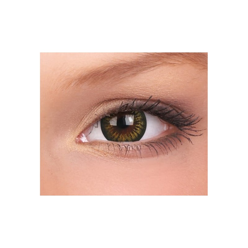 ColourVUE Sweet Honey (Hazel/Brown) Big Eye Coloured Contact Lenses (90 Day)