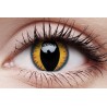 ColourVue Wolf Moon Orange Crazy Colour Contact Lenses (90 Day Wear)