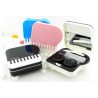 White Piano Design Contact Lens Storage Soaking Travel Kit