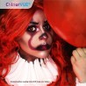 ColourVUE Volturi Deep Red Crazy Halloween Farbige Kontaktlinsen für 1 Tag