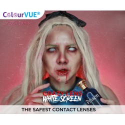 ColourVue White Screen farbige Kontaktlinsen (3 Monate Tragedauer)