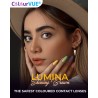 ColourVUE Lumina Shining Brown Natural Vibrant Coloured Contact Lenses (90 Day)