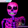 ColourVue UV Glow Red Crazy Color Kontaktlinsen (1 Jahr)