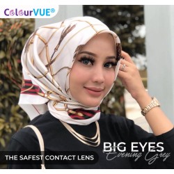 ColourVUE Evening Grey Big Eye Coloured Contact Lenses (90 Day)