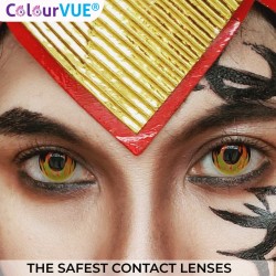 Flame Hot Crazy Colour Contact Lenses (1 Year Wear)