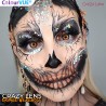 ColourVUE 1 Day Use Orange Werewolf Crazy Halloween Colour Contact Lenses