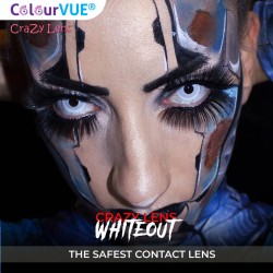 ColourVue Whiteout Crazy Colour Contact Lenses (3 Month Wear)