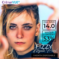 ColourVUE Fizzy Mystic Pearl 2 Tone Natural Grey Coloured Contact Lenses