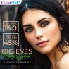 ColourVUE Party Green Big Eye Coloured Contact Lenses