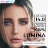 ColourVUE Lumina Glowing Grey Natural Vibrant Coloured Contact Lenses (90 Day)