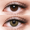 FreshLady DNA Taylor Brown Hazel Coloured Contact Lenses Yearly