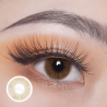 FreshLady Ocre Brown Coloured Contact Lenses Yearly