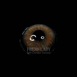 FreshLady Starshine Lolite Grey Brown Coloured Contact Lenses Yearly