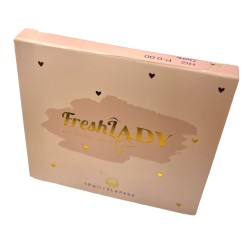 FreshLady Ocre Brown Coloured Contact Lenses Yearly