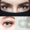 FreshLady Esmeraldr Green Coloured Contact Lenses Yearly