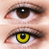 Freshlady Yellow Manson Black Mad Hatter Halloween Contact Lenses