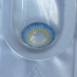 EyeFusion Yellow Blue Coloured Contact lenses (90 Day)