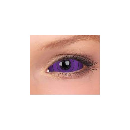 ColourVue Purple Colossus Sclera Full Eye Contact Lenses 22mm (6 Month) & Free Lens Case