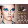 ColourVUE Lumina Sparkling Blue Natural Vibrant Coloured Contact Lenses (90 Day)