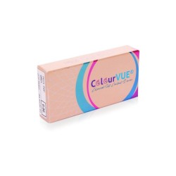 ColourVUE Trublends Aqua Blue 1 Month Wear Coloured Contact Lenses