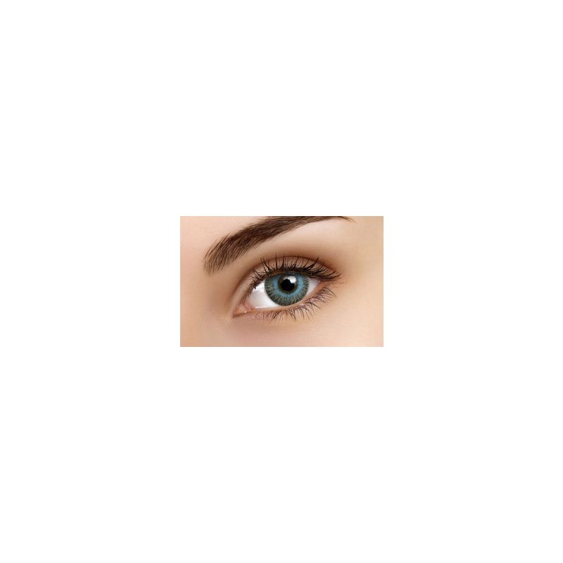 EDIT Fusion Grey Blue Natural Coloured Contact lenses 90 Day Wear