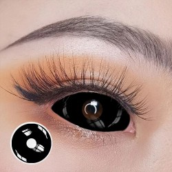 Freshlady Black Sclera Vollaugen-Kontaktlinsen 22 mm (jährlich)