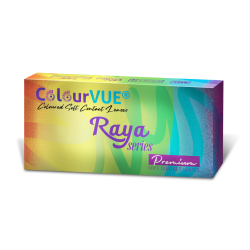 ColourVUE Raya Grey Half Tone Grey/Brown Premium 1 Month Wear Contact Lenses