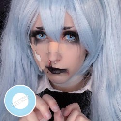 Freshlady Cambridge Blue Block Cosplay Anime Contact Lenses