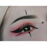 Freshlady Black Block Halloween Coloured Contact Lenses