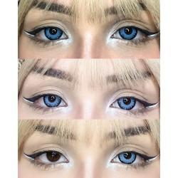 Freshlady Lunar Eclipse Crazy Contact Lenses