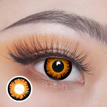 Orange Yellow Movies Twilight Bella Halloween Contact Lenses