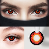 Twilight Breaking Dawn Red Wizard Halloween Contact Lenses