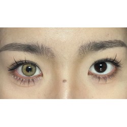 FreshLady Wild Weekend Brown Hazel Coloured Contact Lenses Yearly