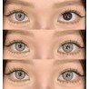 FreshLady Cloudy Veil Grey Coloured Contact Lenses Yearly