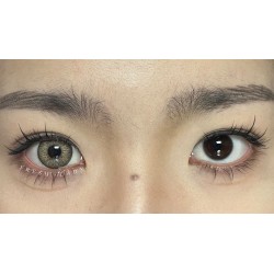 FreshLady Dusk Storm Brown Coloured Contact Lenses Yearly