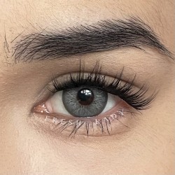 FreshLady Mist Storm Grey Coloured Contact Lenses Yearly