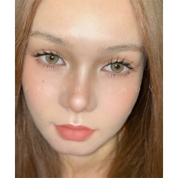 FreshLady Amber Fantasy Hazel Coloured Contact Lenses Yearly