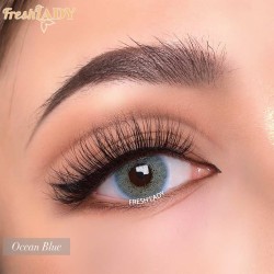 FreshLady Ocean Series Blue Coloured Contact Lenses Yearly