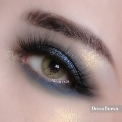 FreshLady Ocean Series Brown Coloured Contact Lenses Yearly