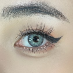 FreshLady Saturn Grey Coloured Contact Lenses Yearly