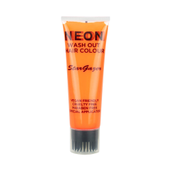 Stargazer Cosmetics Orange UV-reaktives Neon-Haargel