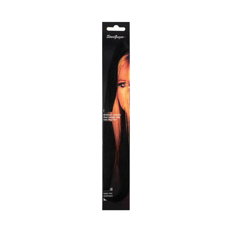 Stargazer Black Baby Hair Extensions